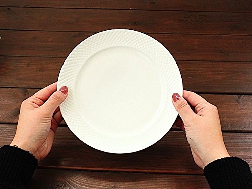 Amazon.co.jp: LA BETTOLA(ラ・ベットラ)ビアンコ 20cmリムプレート